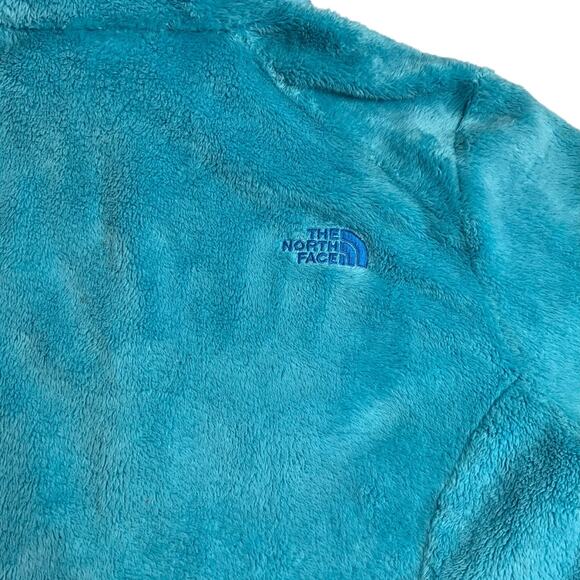 The North Face Womens XL Turquoise Blue Full Zip Fleece Full Zip Jacket - Picture 8 of 13